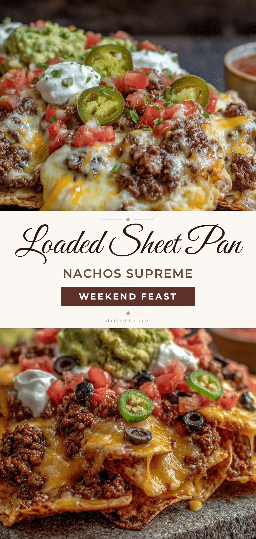 easy sheet pan nachos supreme recipe