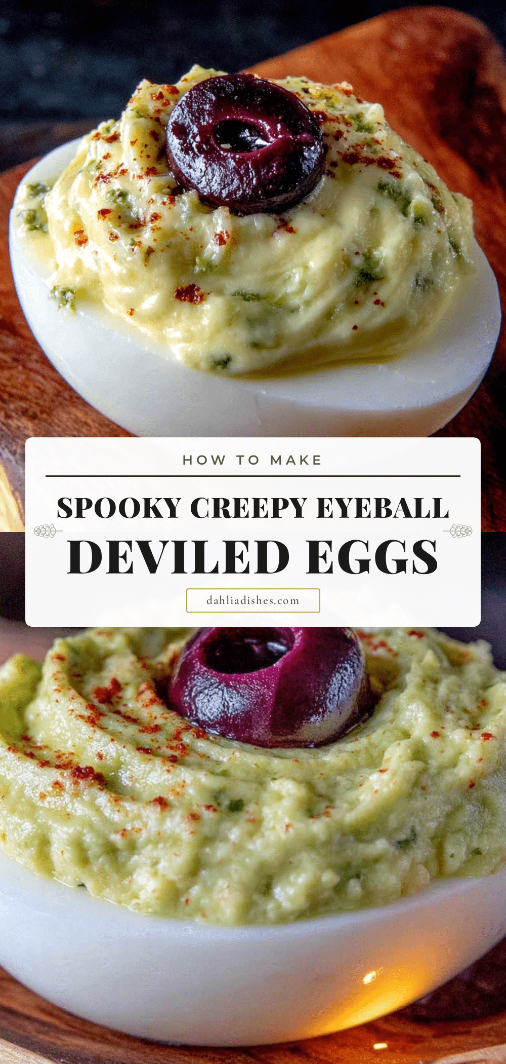 eyeball deviled eggs recipe