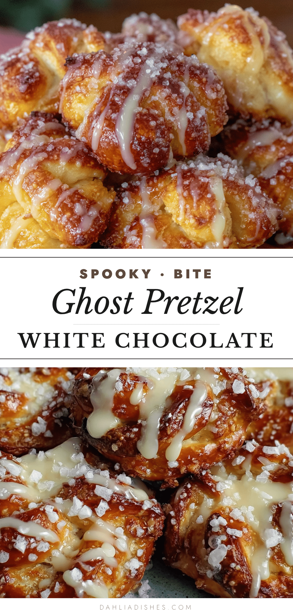 ghost pretzel bites recipe