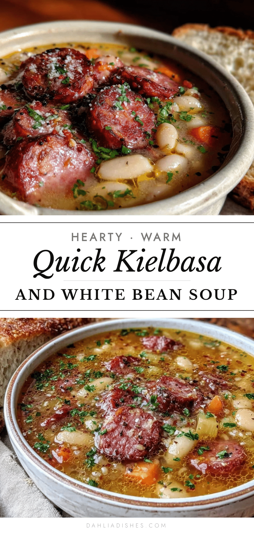 kielbasa and white bean soup recipe