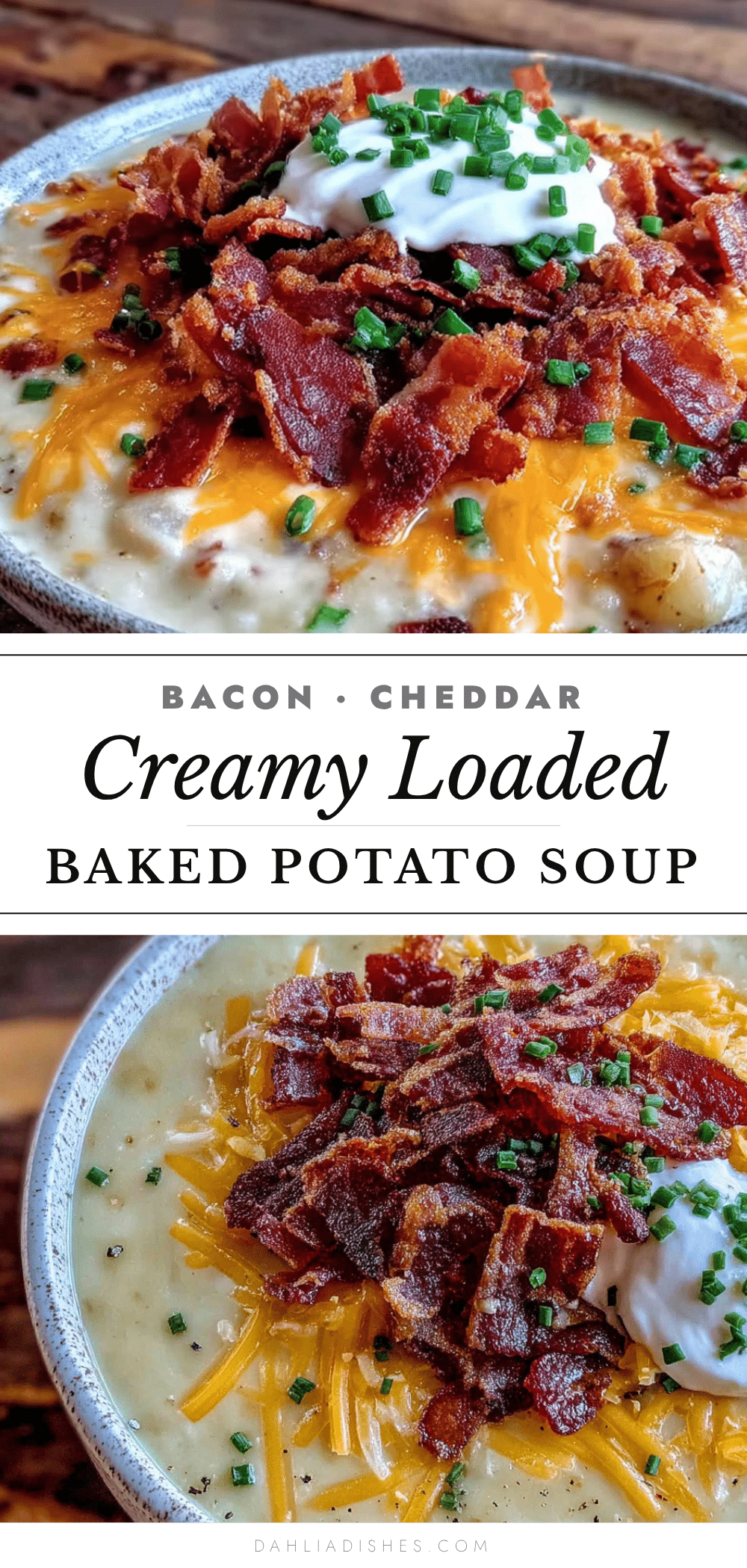 loaded baked potato soup recipe