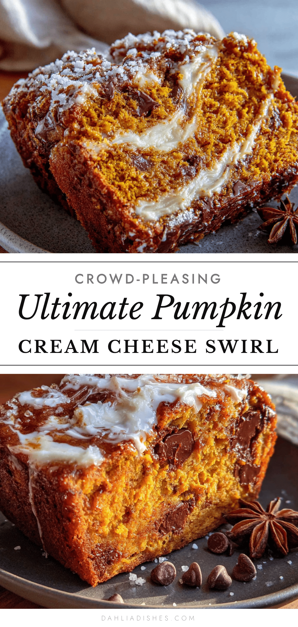 pumpkin cream cheese swirl bread recipe