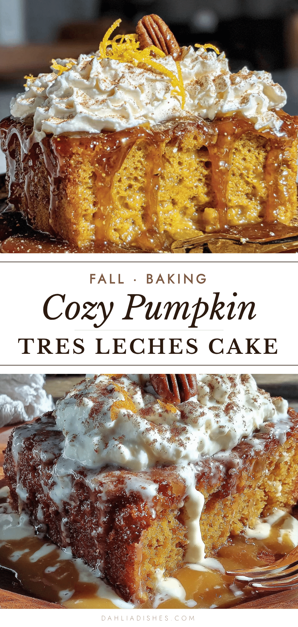 pumpkin tres leches cake recipe
