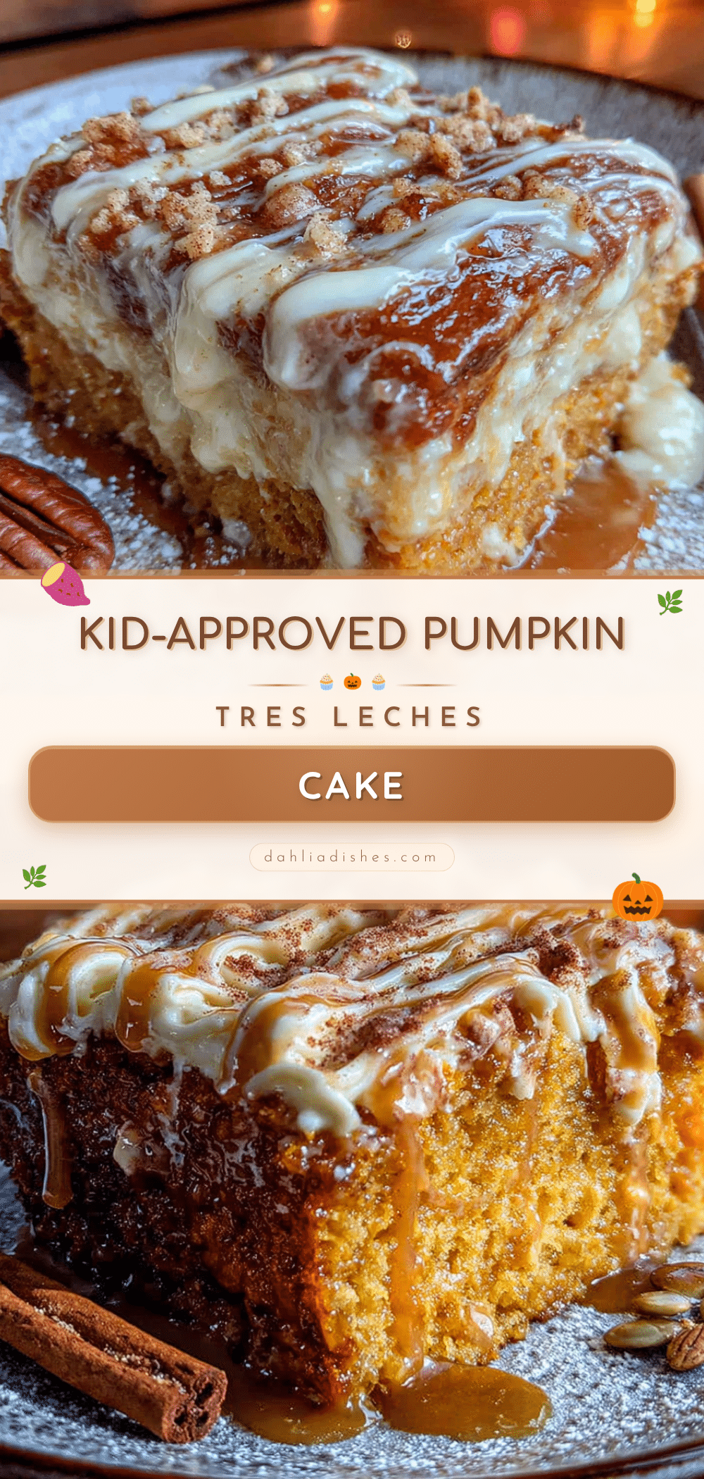 pumpkin tres leches cake recipe