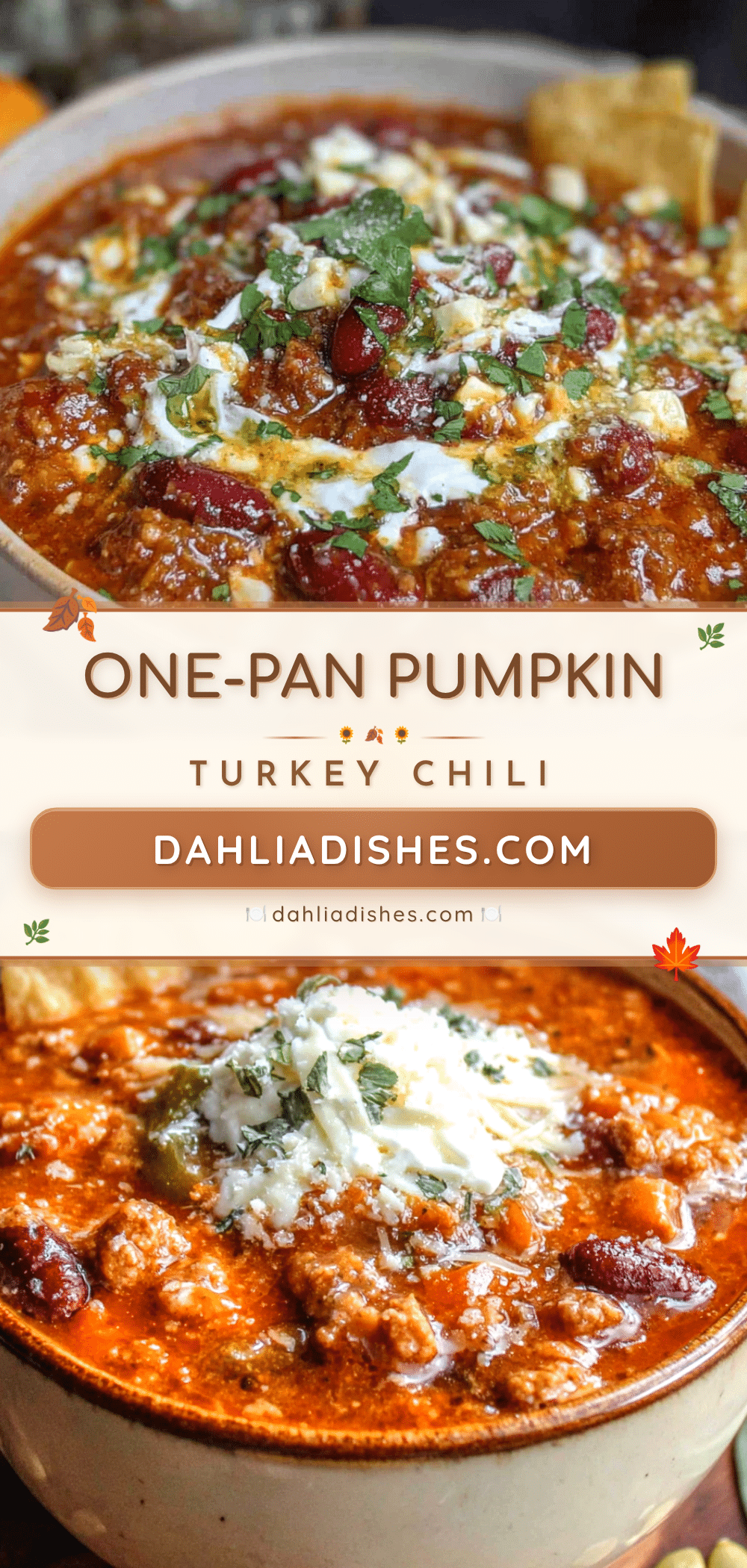 pumpkin turkey chili recipe
