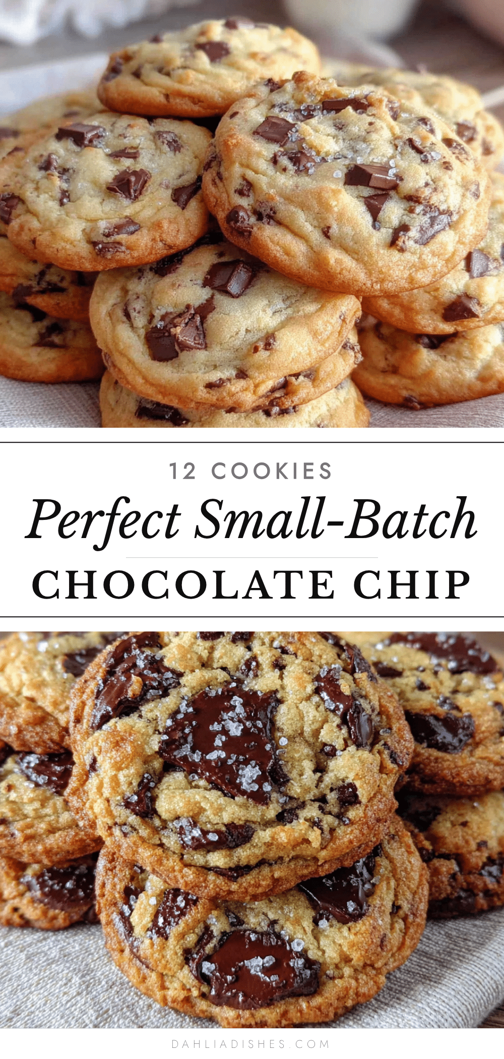 small-batch chocolate chip cookies recipe