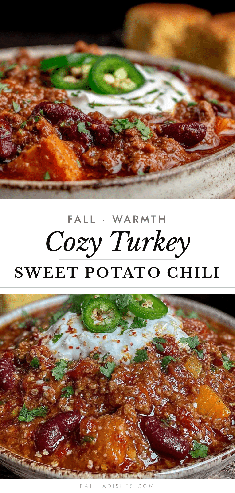 Turkey sweet potato chili recipe