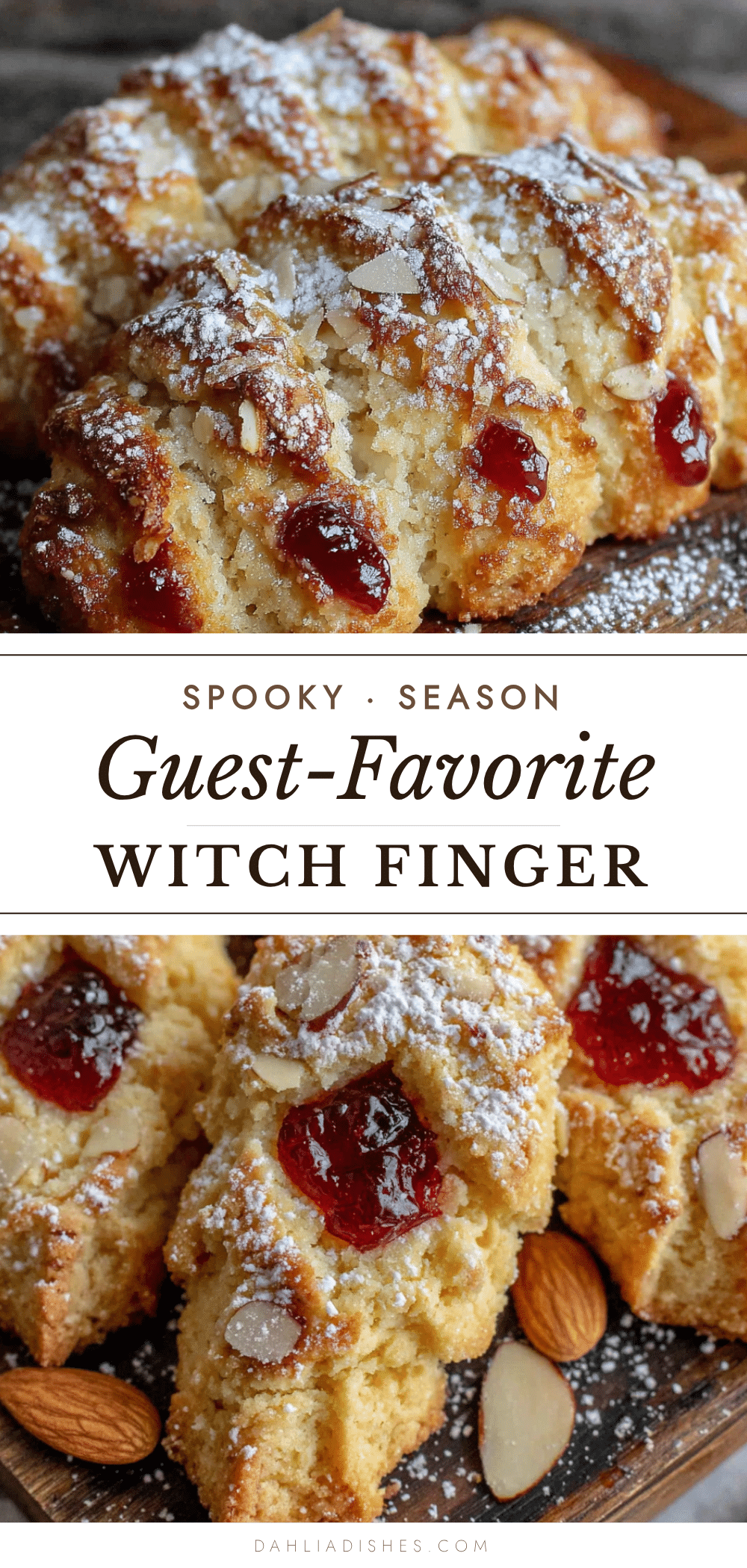 witch finger cookies recipe