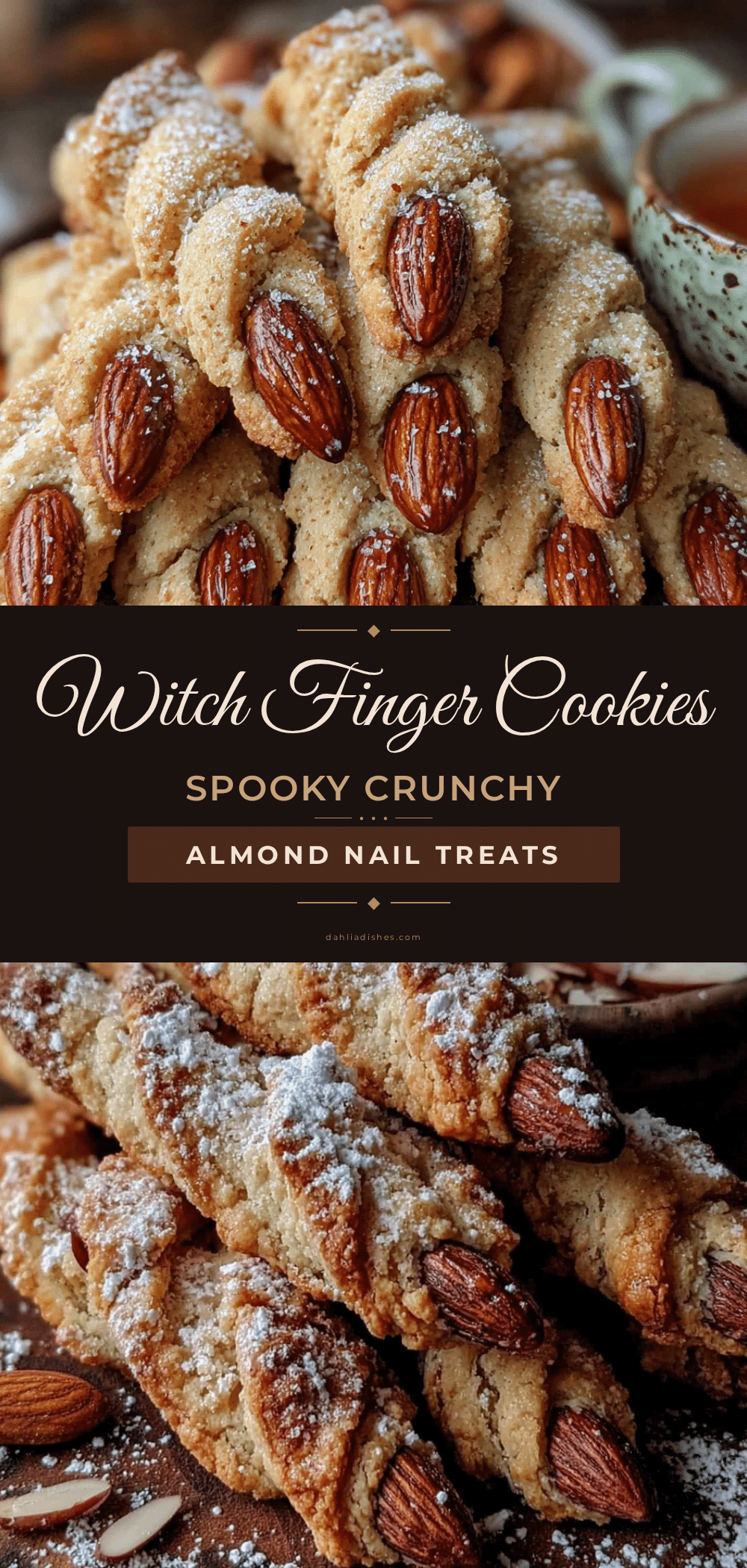 witch finger cookies recipe