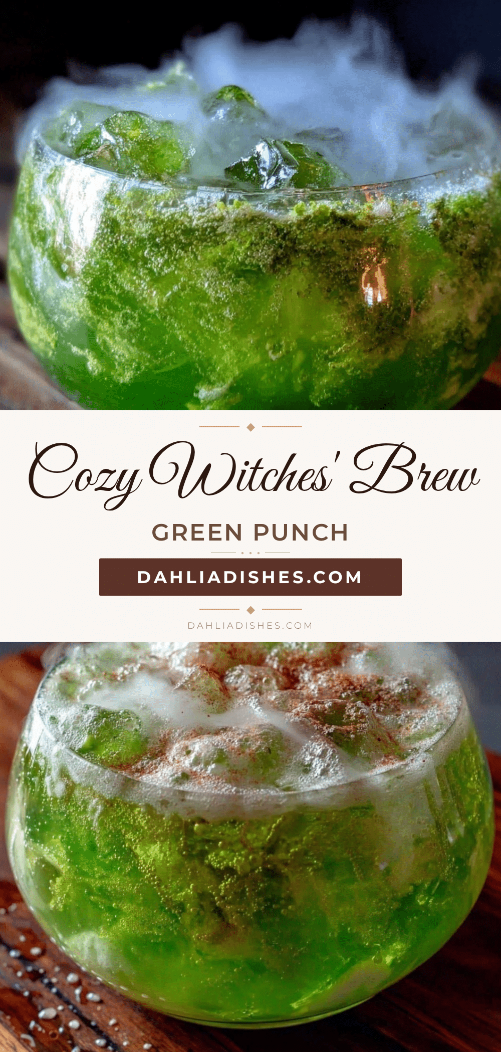 witches brew green punch recipe
