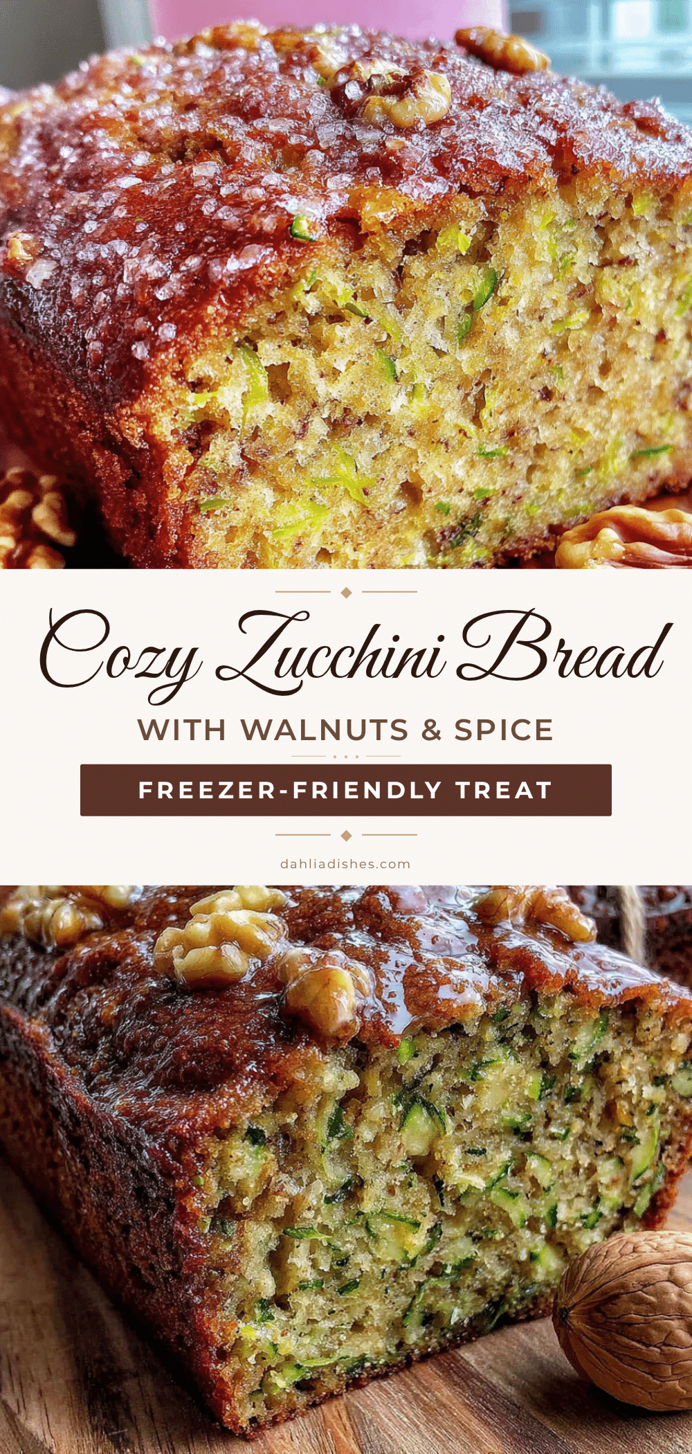 zucchini bread with walnuts recipe