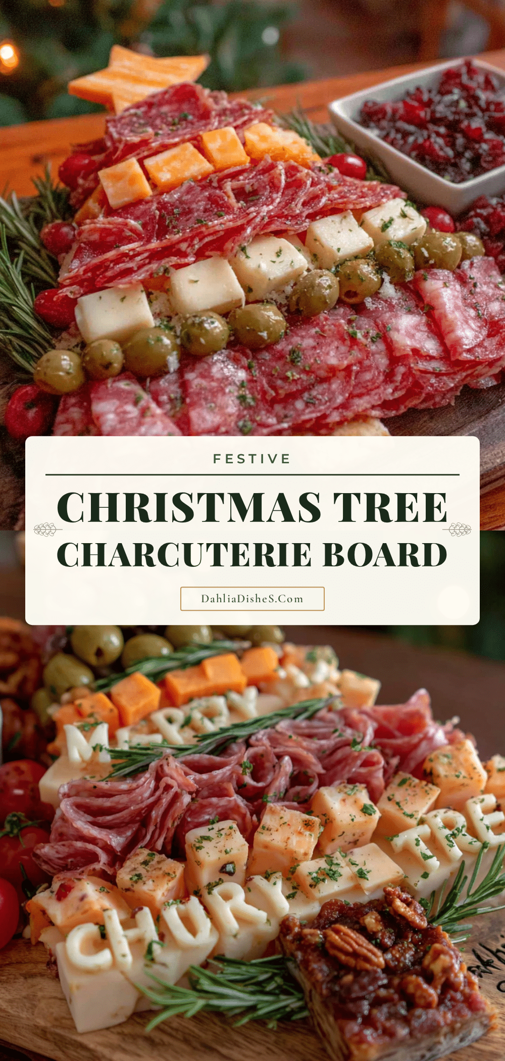 christmas tree charcuterie board recipe
