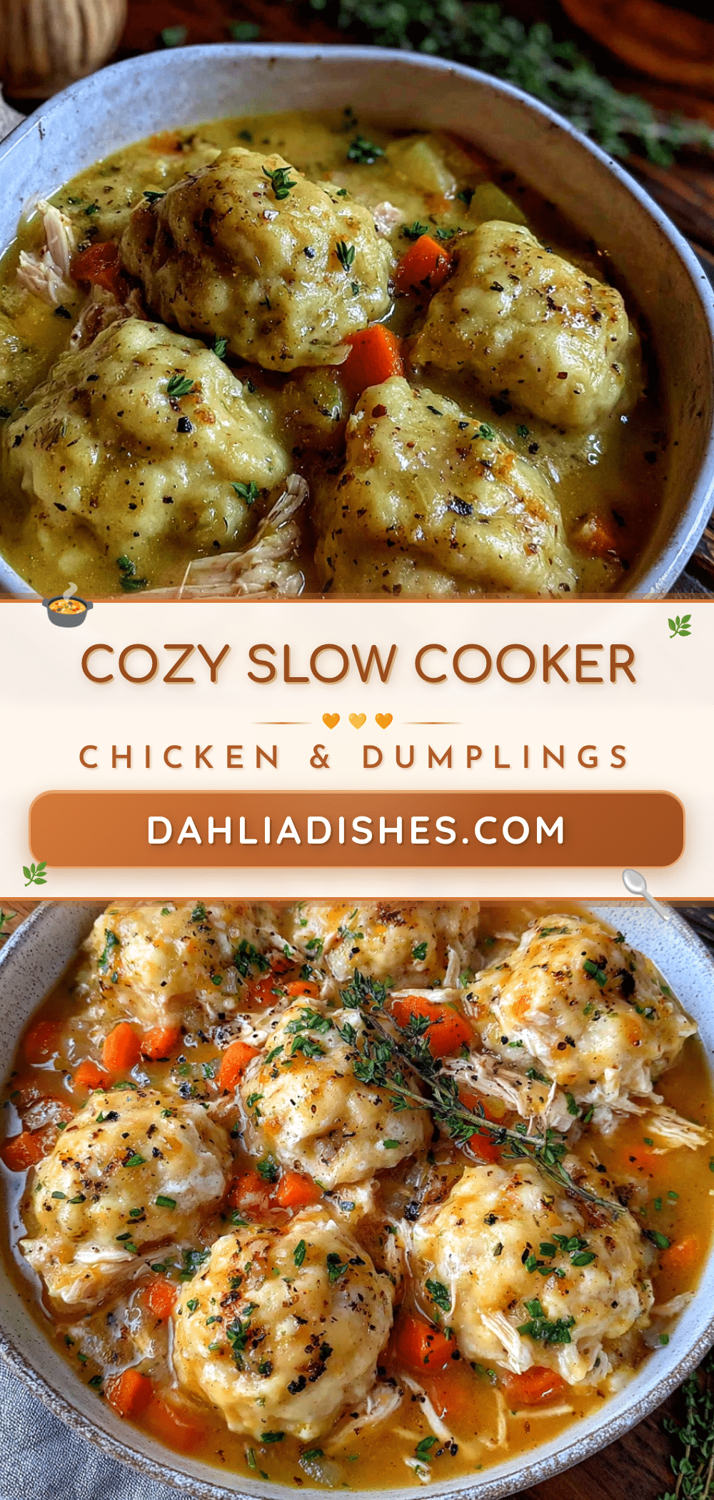 cozy slow cooker chicken and dumplings recipe
