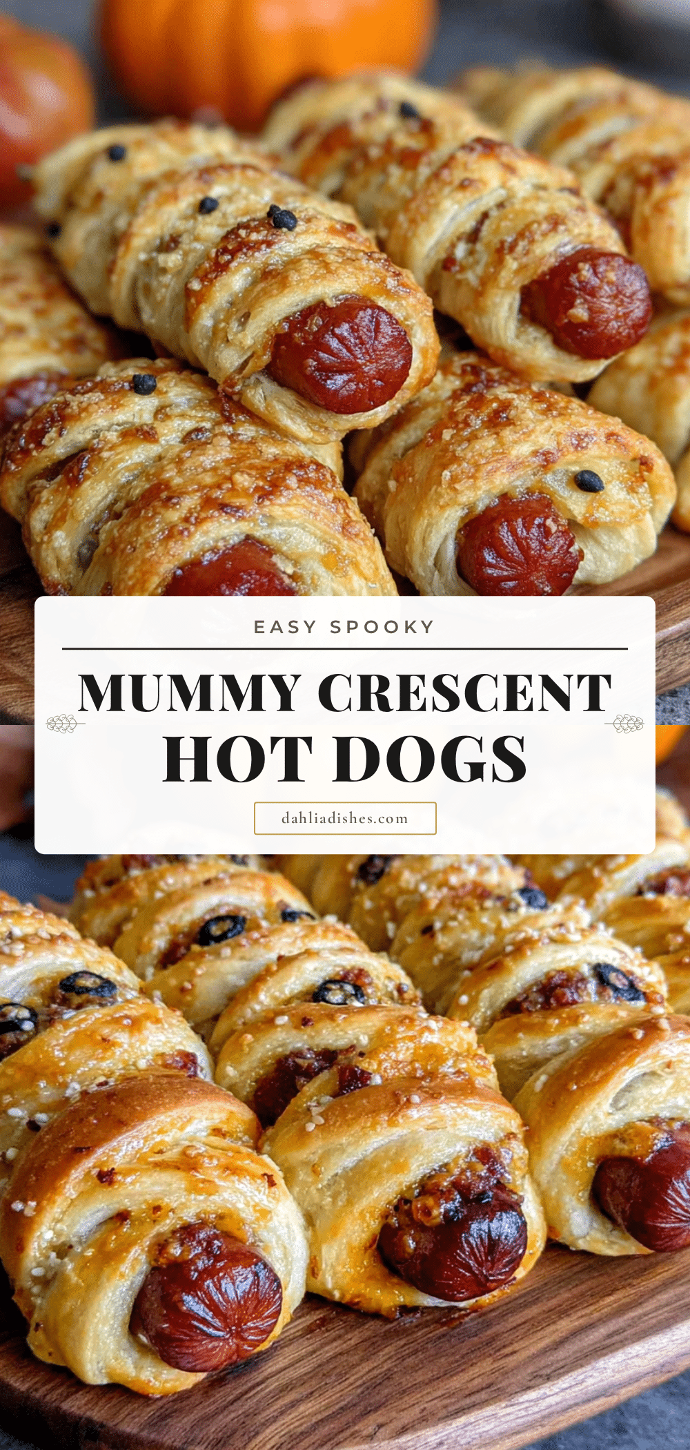 mummy crescent hot dogs recipe