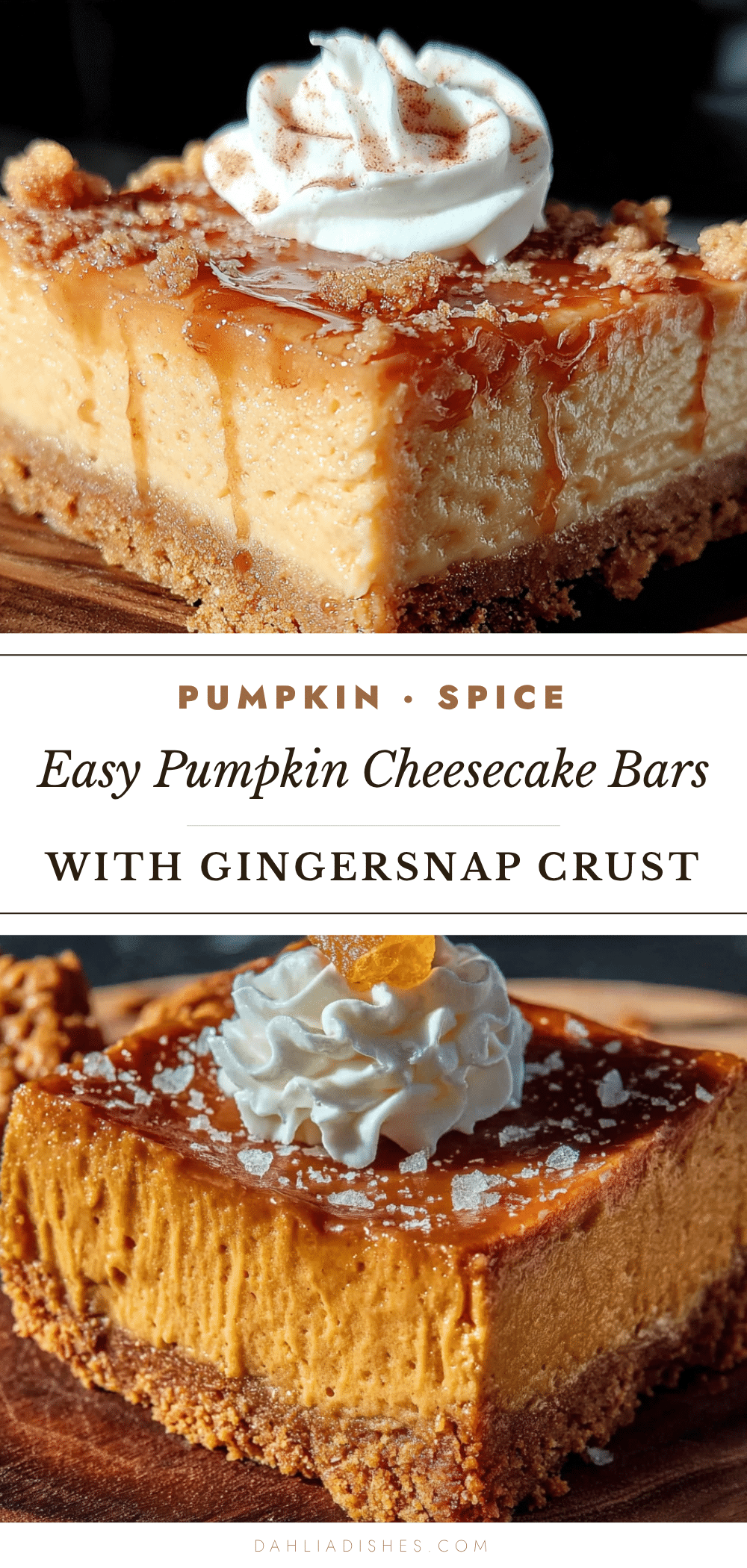 pumpkin cheesecake bars recipe