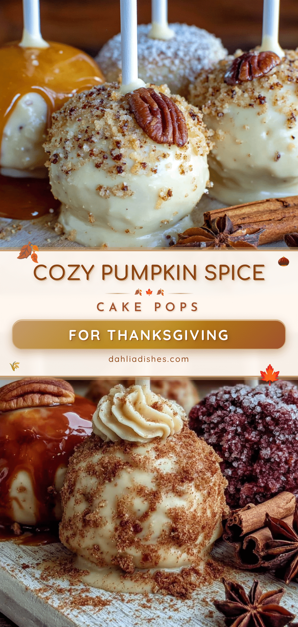 pumpkin spice cake pops recipe