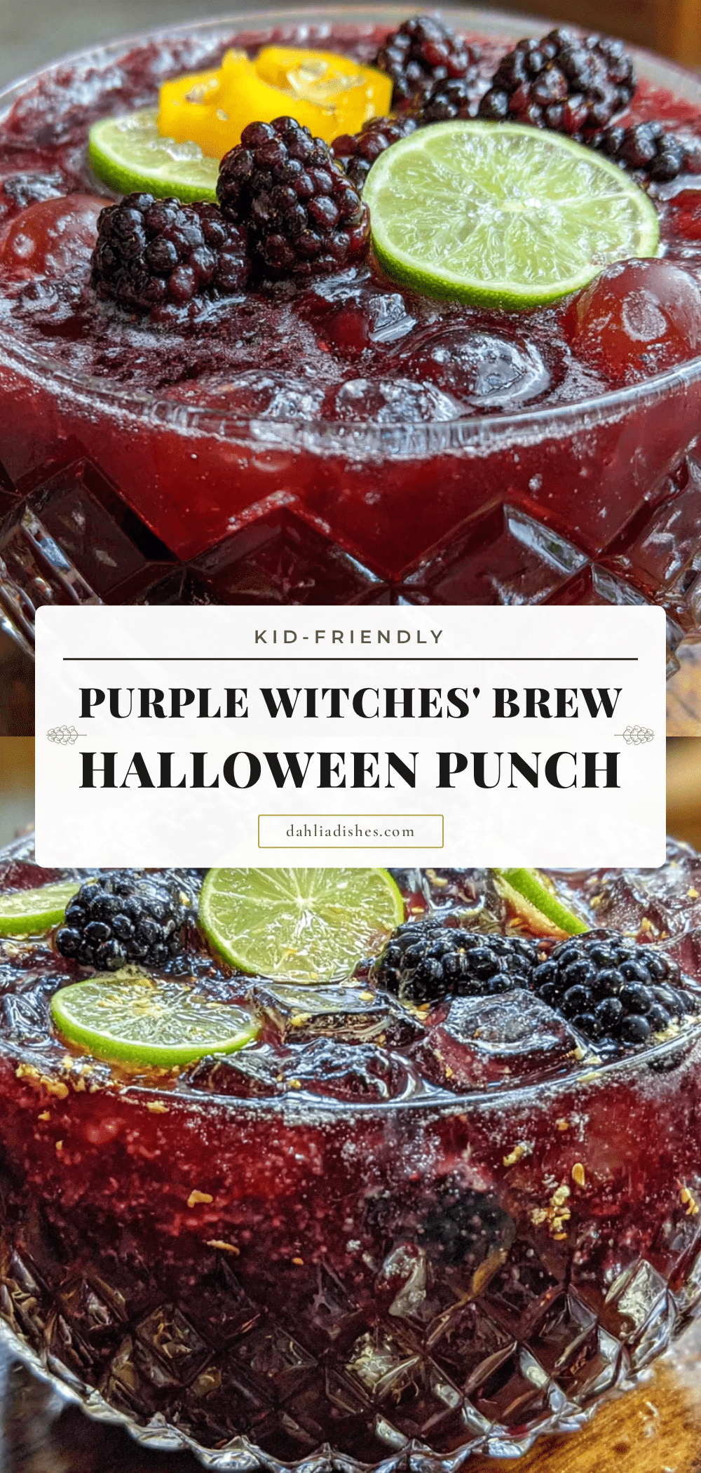 purple witches brew halloween punch recipe