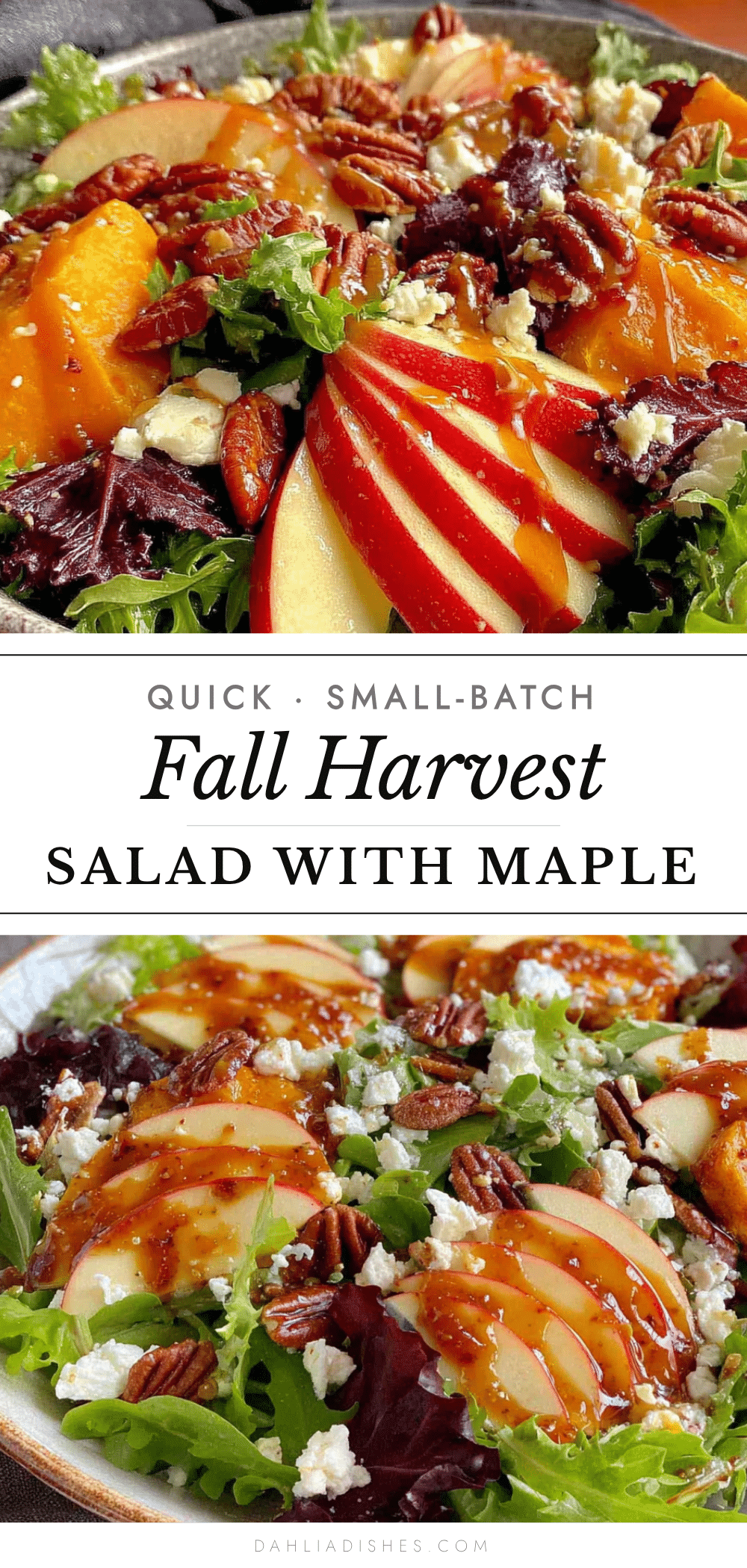 small-batch fall harvest salad recipe