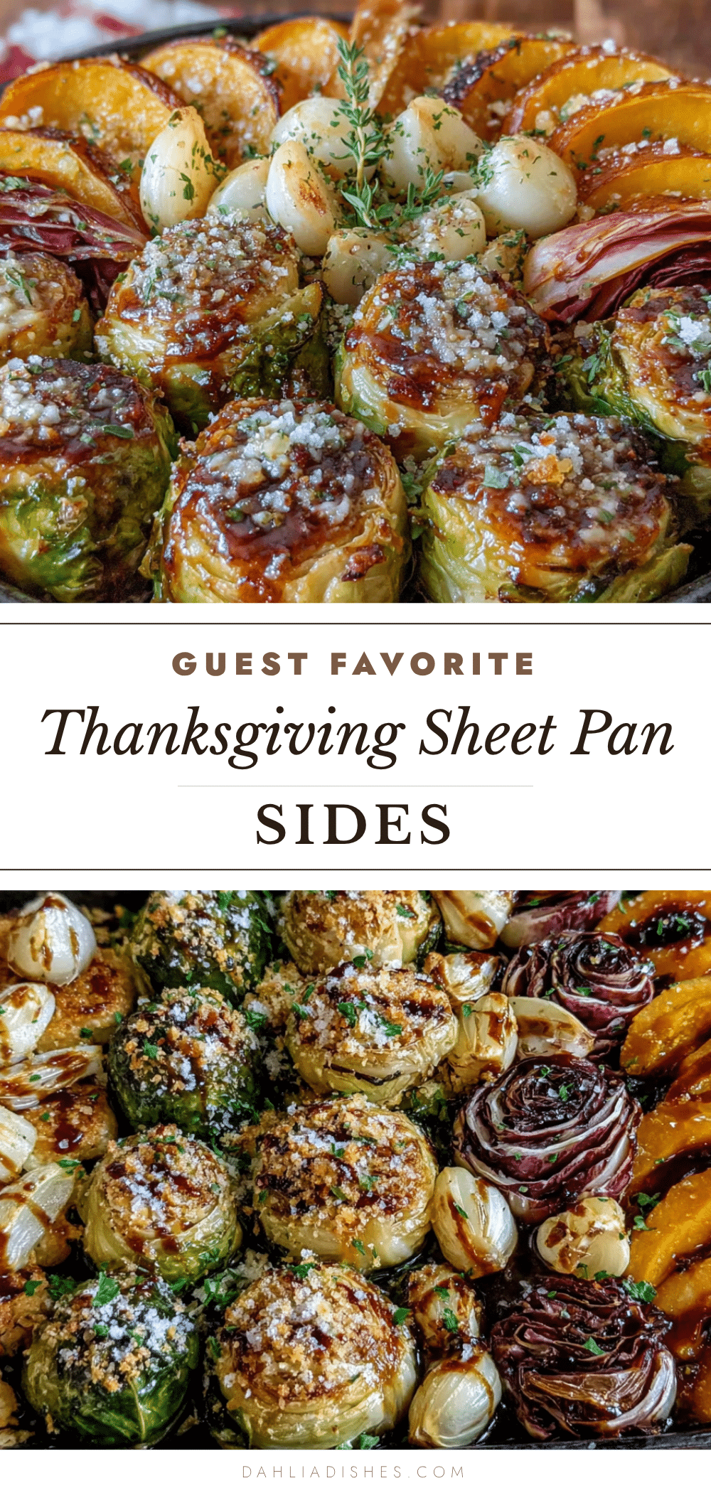Thanksgiving sheet pan sides recipe
