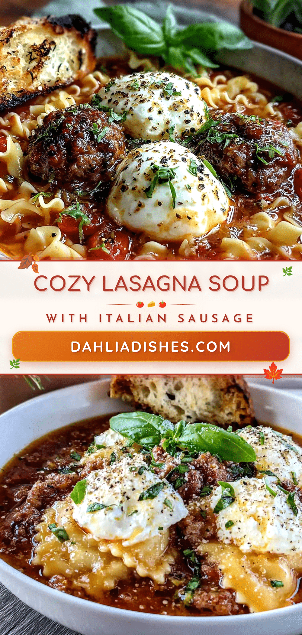 lasagna soup recipe